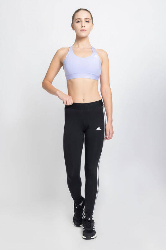 Adidas W 3S LEG Women Sports Tights Black -  2