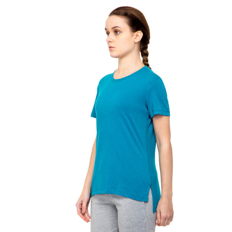 Adidas GO-TO TEE Women Training T-Shirts Blue -  2