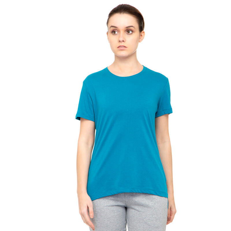 Adidas GO-TO TEE Women Training T-Shirts Blue-picture-38