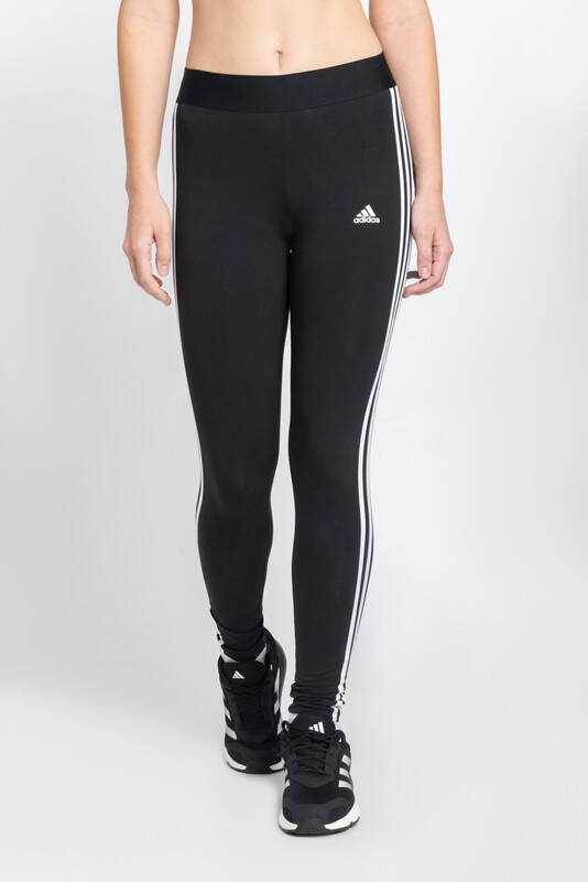Adidas W 3S LEG Women Sports Tights Black -  1