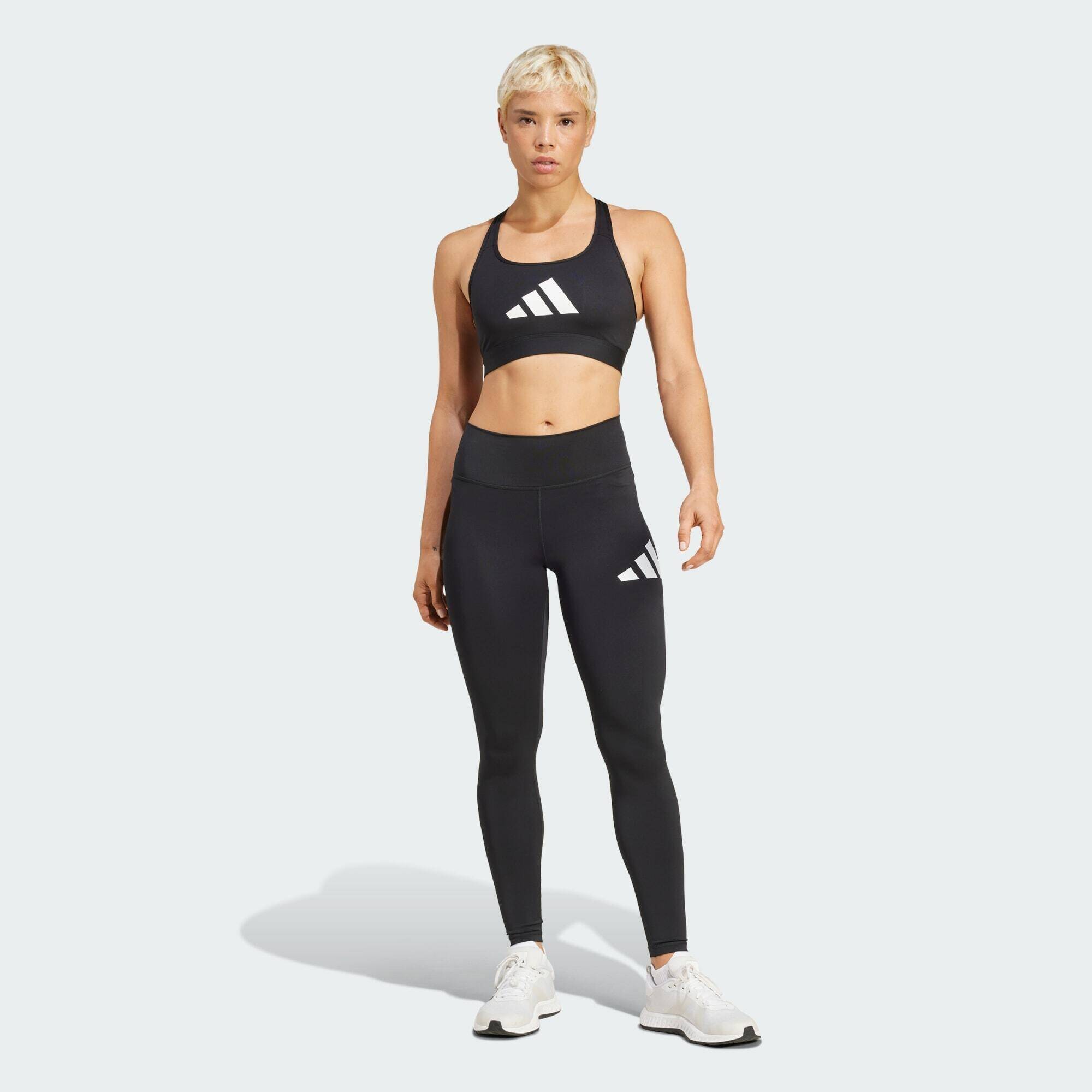 Adidas TR-ES BL 1/1 L Women Training Tights Black -  5