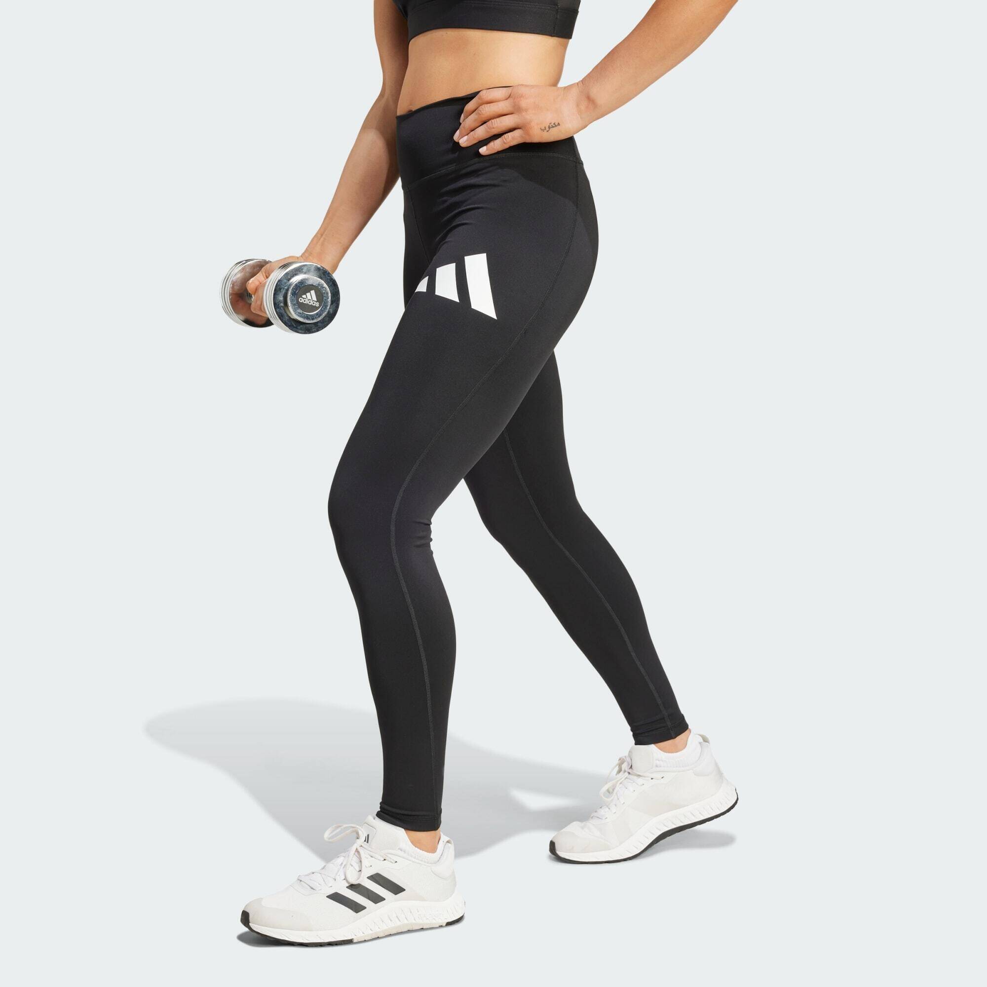 Adidas TR-ES BL 1/1 L Women Training Tights Black -  1