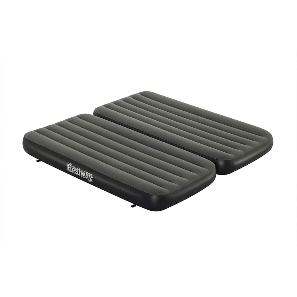 Bestway Lit gonflable 3-en-1 Noir et gris 188x99x25 cm 2/7