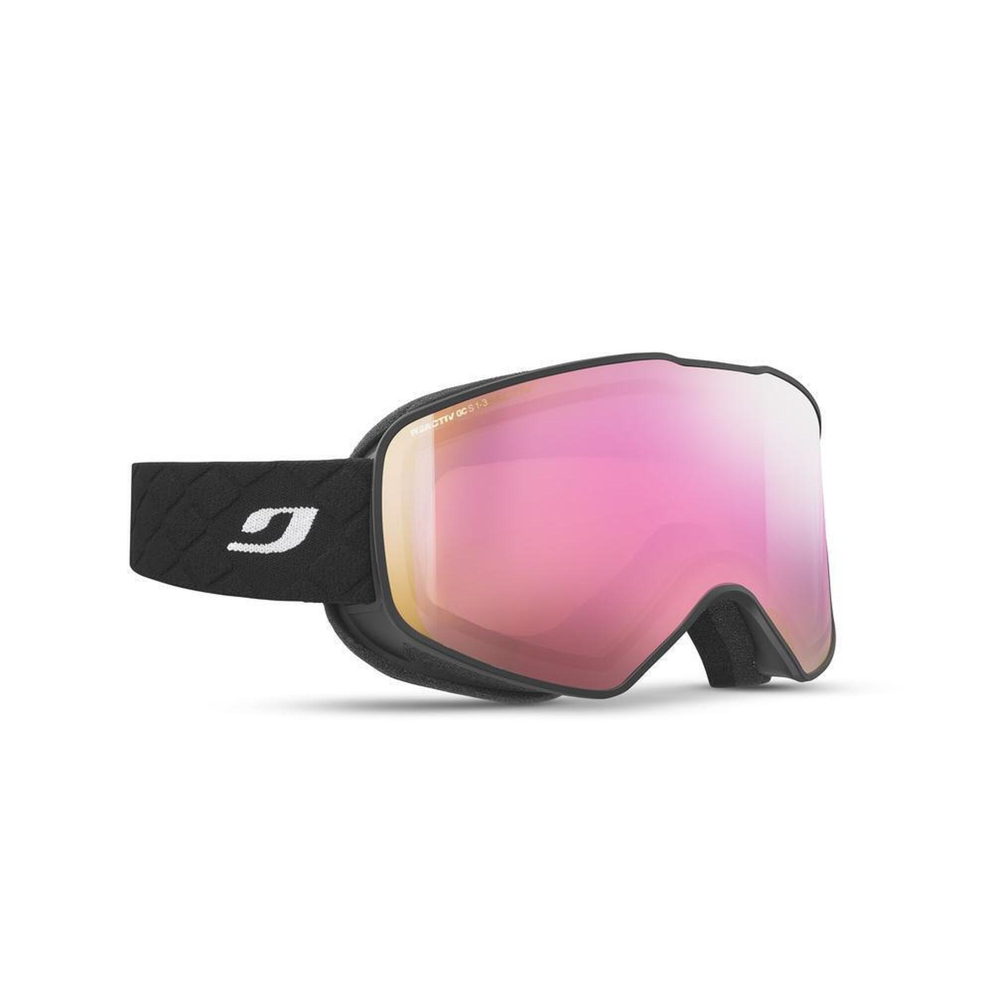 Julbo - Masque De Ski Et De Snowboard Enfant Et Adulte -cyclon Reactivnoircyclon Reactiv - Masque De Ski - Blanc|noir - Taille Unique - Decathlon