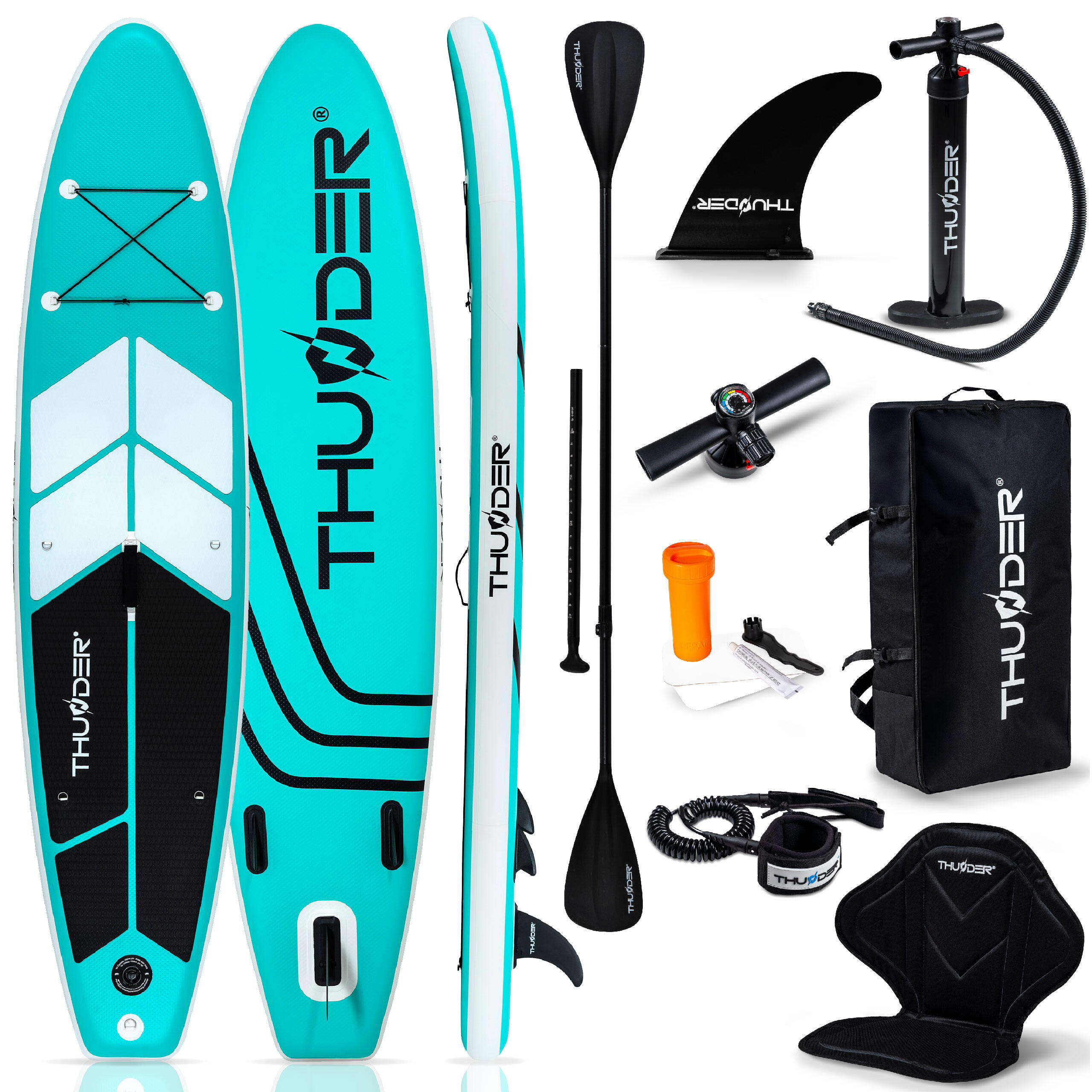 THUNDER Paddleboard SUP Thunder COAST MINT 320