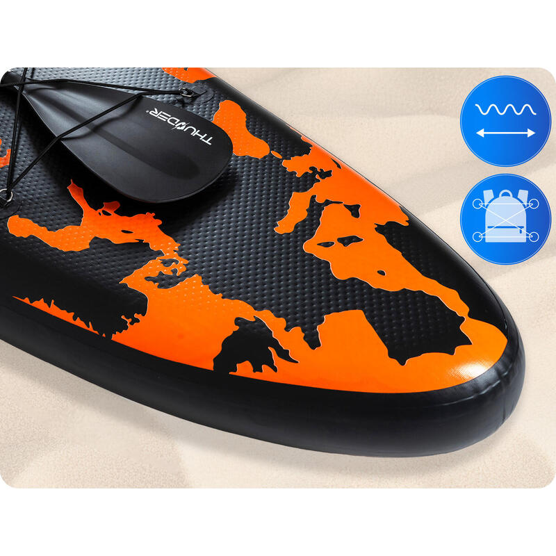 Nafukovací SUP prkna doplňky THUNDER EARTH 365 cm