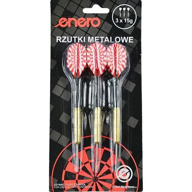 Rzutki lotki Enero metalowe do darta 3szt 4/5