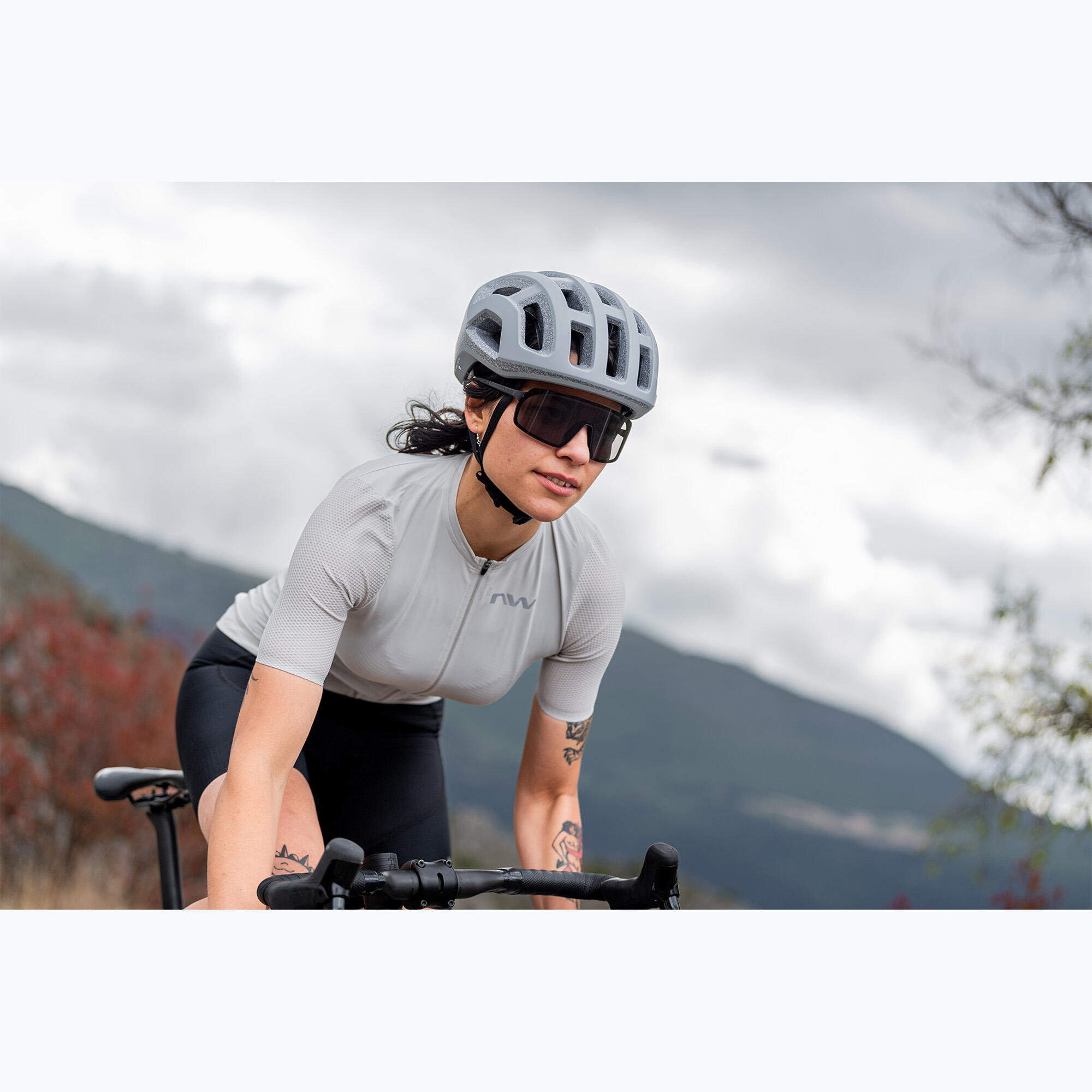 Koszulka rowerowa damska NORTHWAVE Extreme Woman szary 5/5
