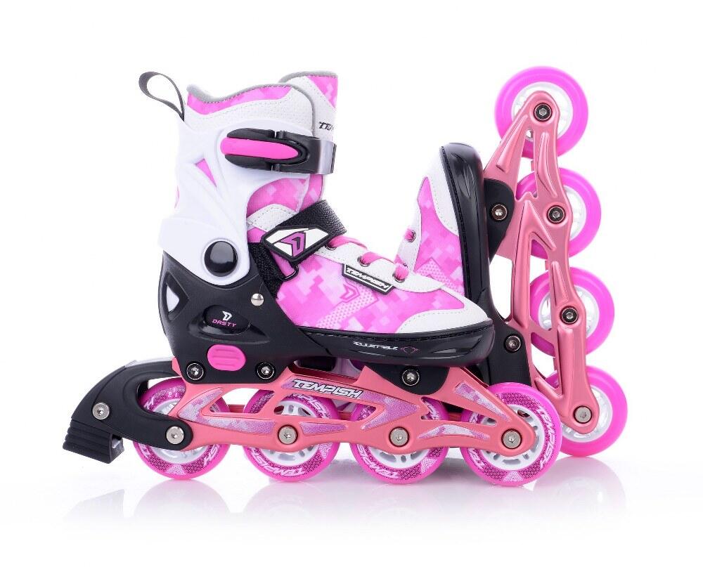 Skeelers - Dasty - Kinder - Verstellbar - Rosa 2/6