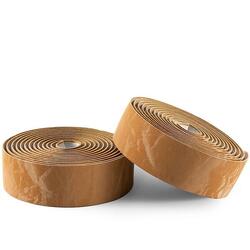 Ruban de Guidon Rockbros PU Motif Velours - Marron