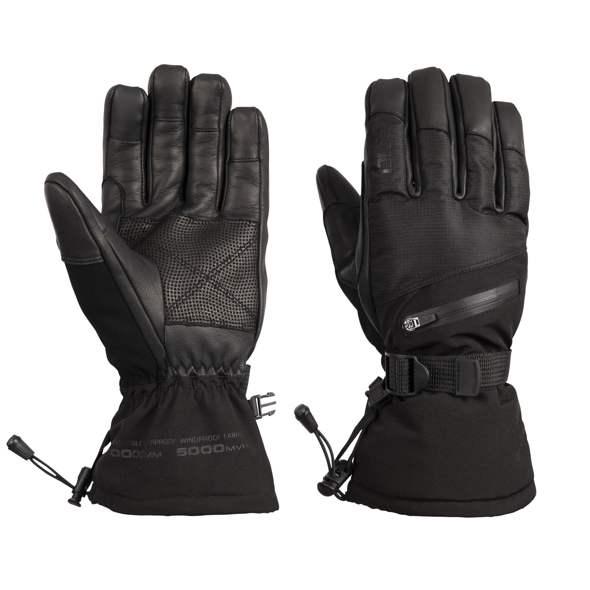 Trespass Unisex Adult Edonia DLX Leather Ski Gloves