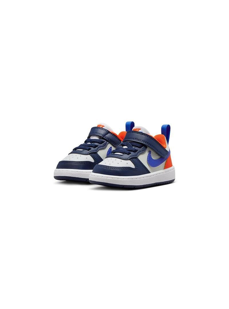 Zapatilla para Niño Nike Court borough low recraft Marino 5/7