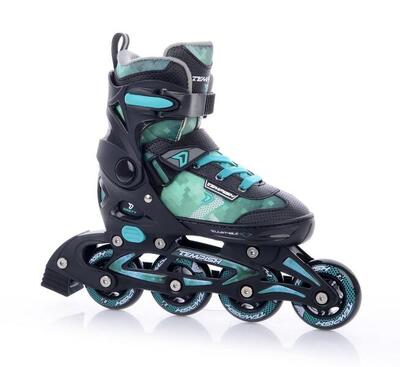 Patines - Dasty - Niños - Ajustable - Verde