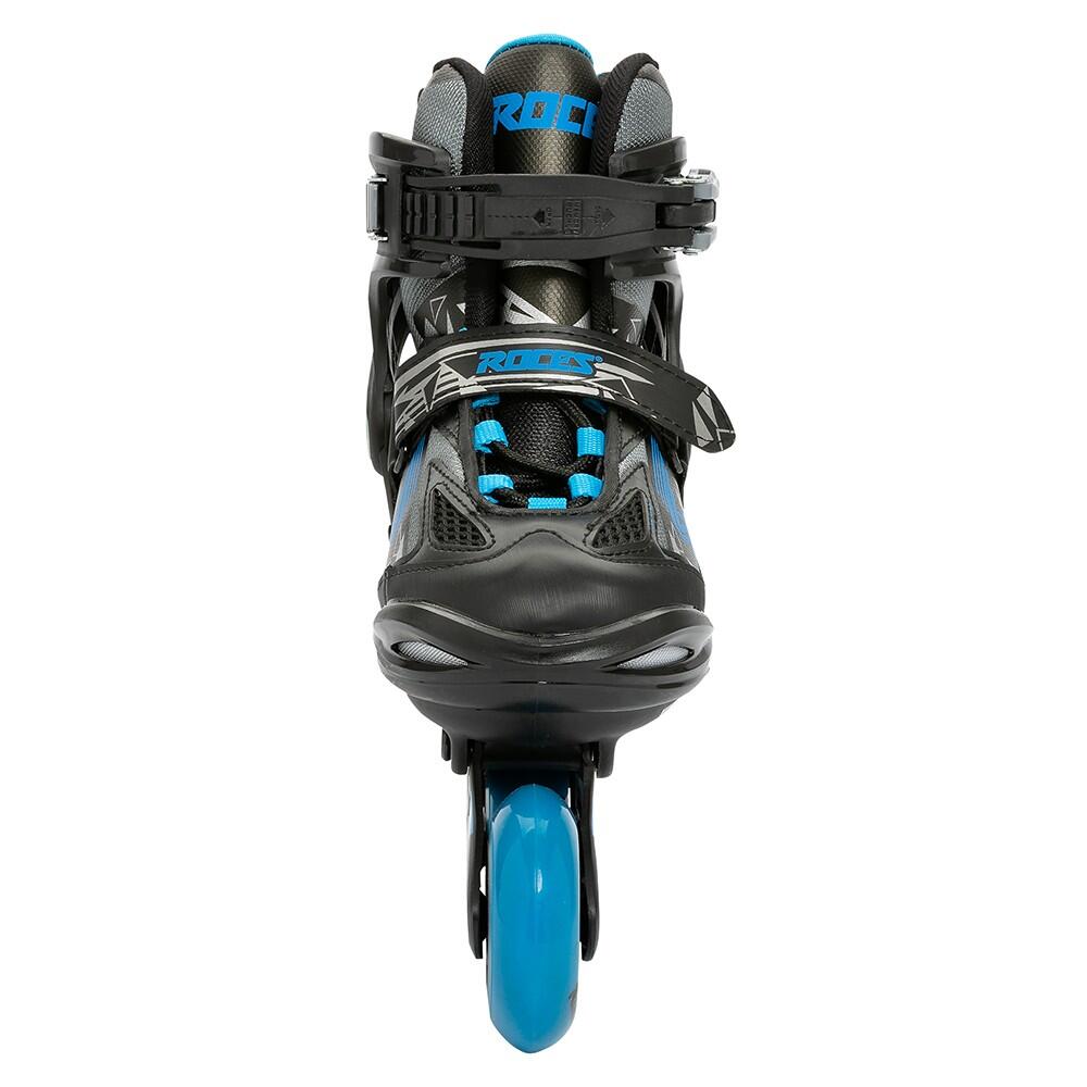 Patines - Moody TIF - Niños - Ajustable - Negro - Azul 2/3