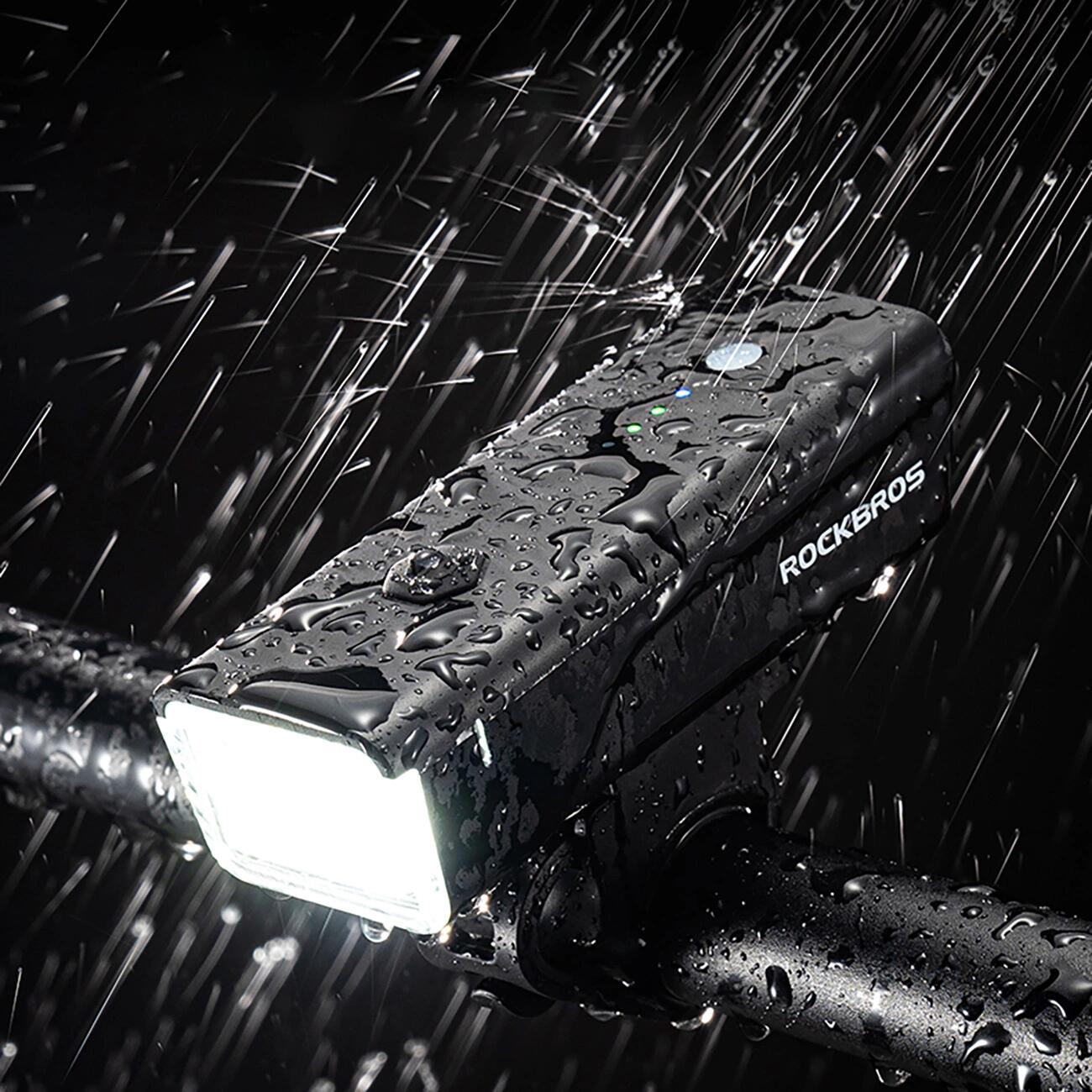 Luce Anteriore per Bicicletta Rockbros 260 Lumen + USB-C - Cavo USB-A 6/6