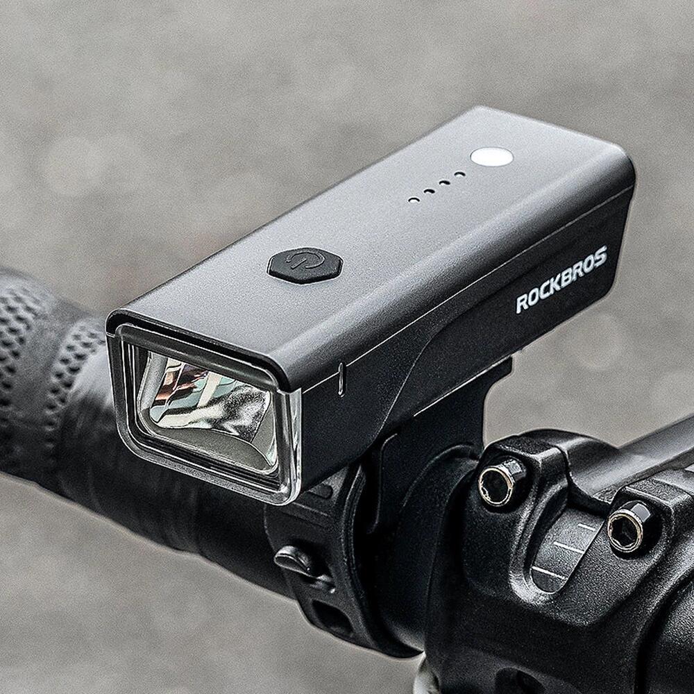 Luce Anteriore per Bicicletta Rockbros 260 Lumen + USB-C - Cavo USB-A 2/6