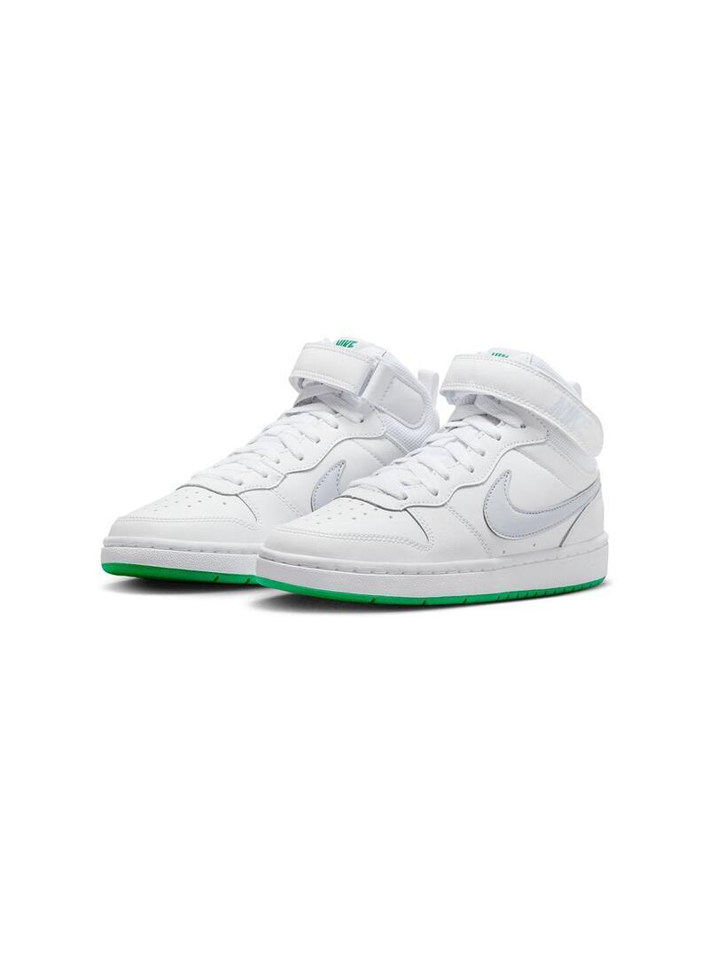Zapatilla para Niño Nike Court borough mid 2  Blanco 6/7