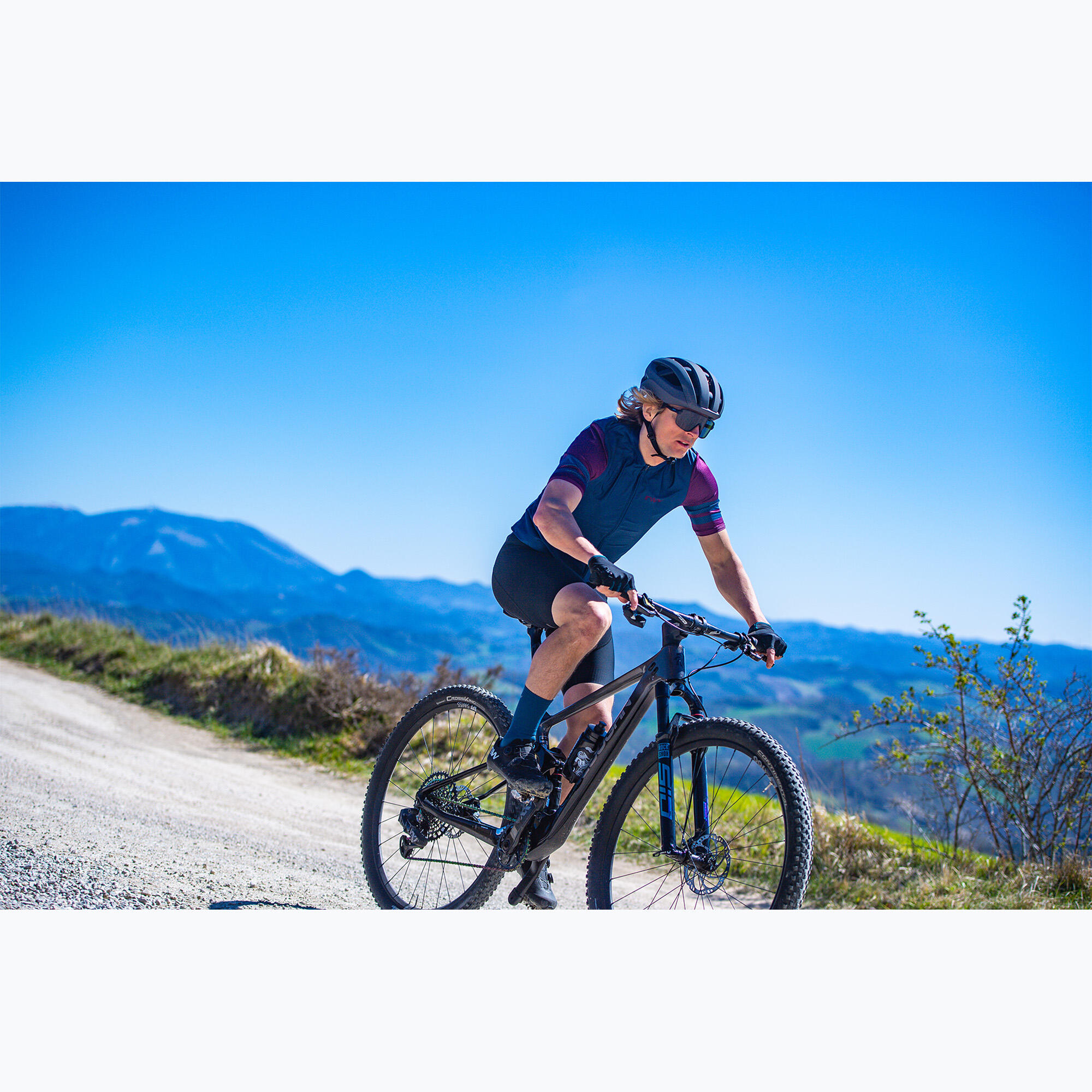 Spodenki rowerowe męskie Northwave Fast Bibshort 4/6