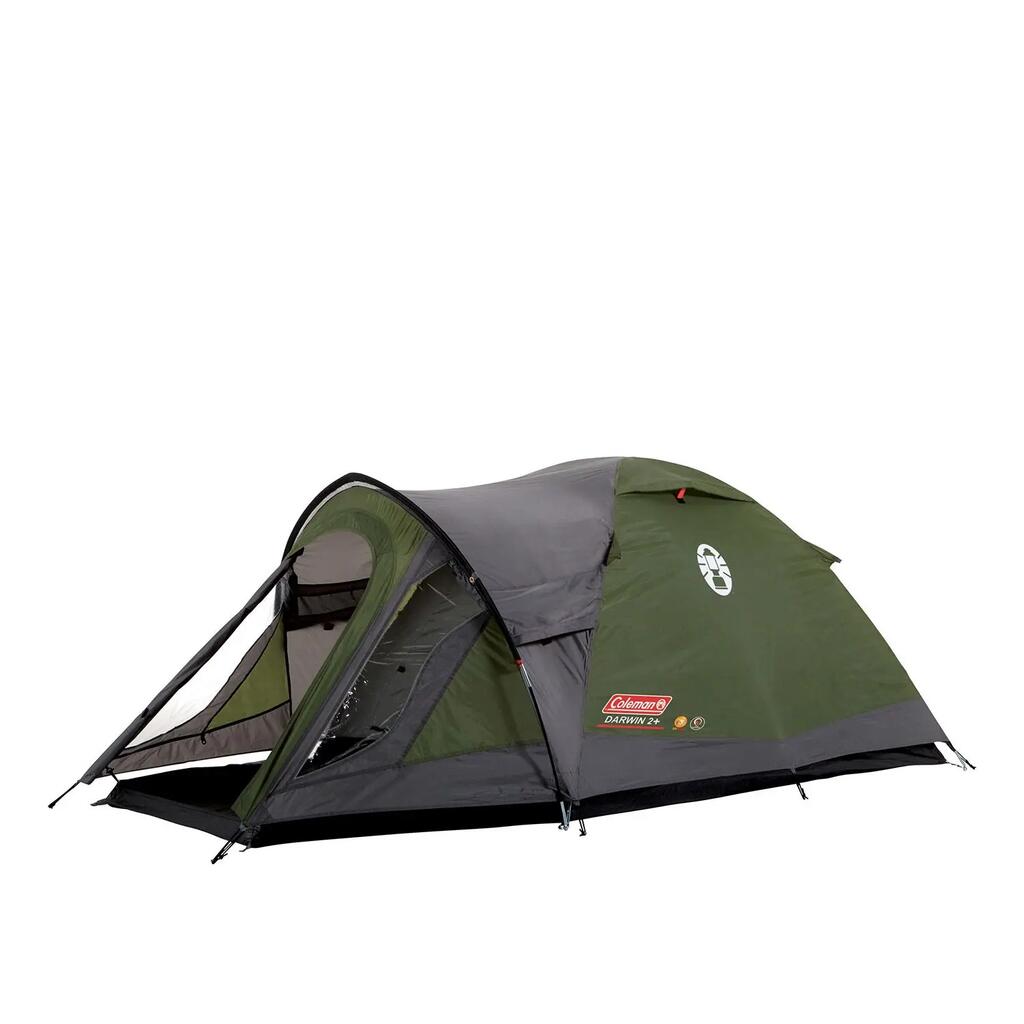 Coleman Darwin 2 Plus Compact Dome Tent with Sew-in Groundsheet