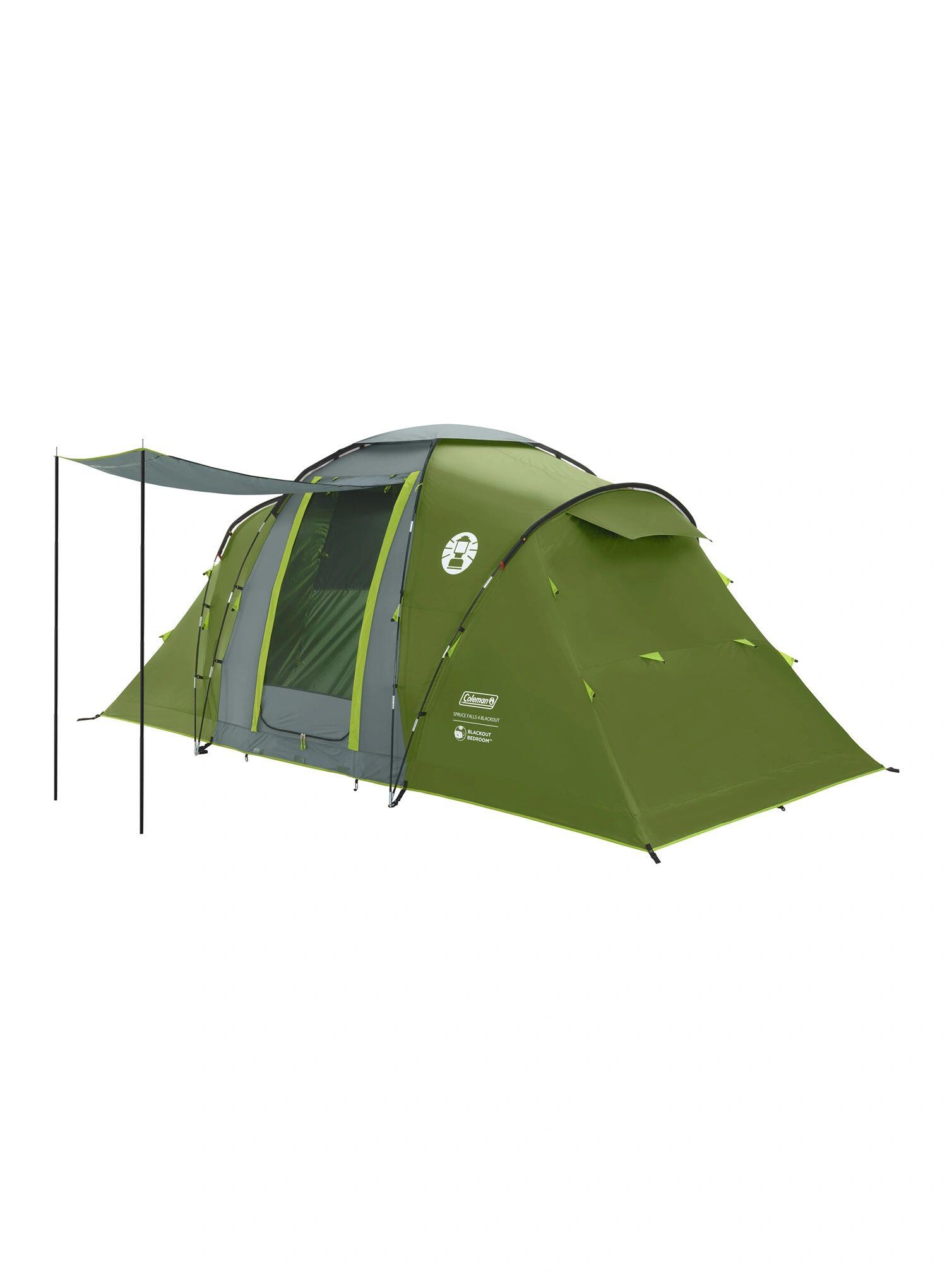 Coleman Spruce Falls 4 BlackOut Tent 4-Person Family Tent with Darkened Bedroo 7/7