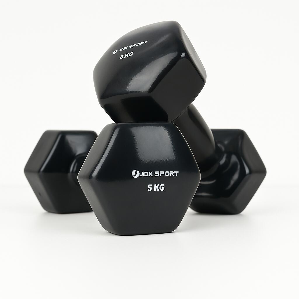 Par de halteres de cor 5kg viok sport