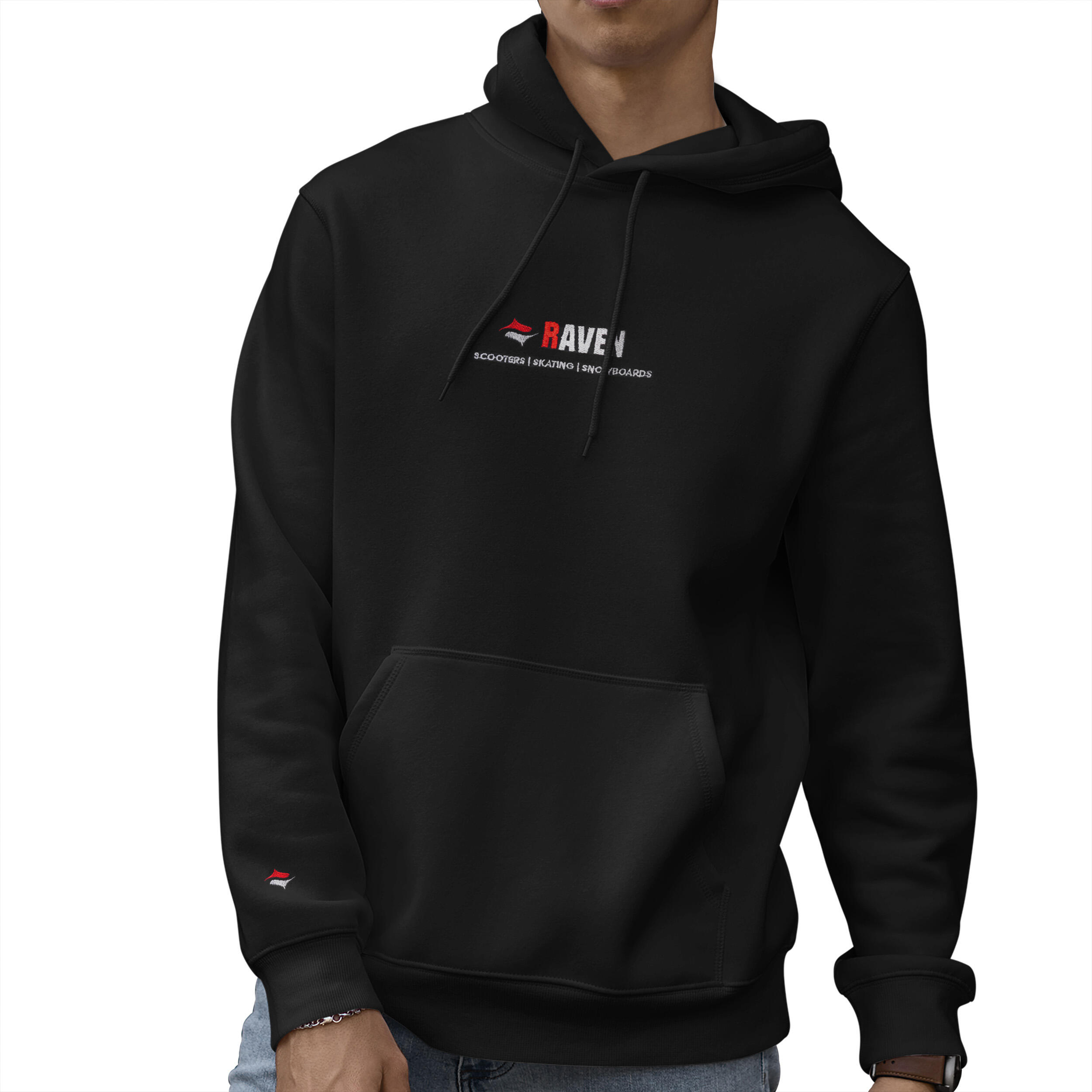 Sudadera deportiva canguro de hombre 6/7