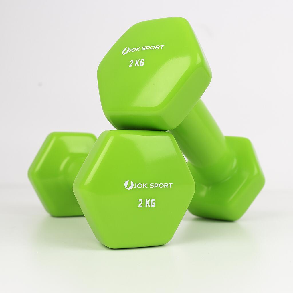 VIOK SPORT Par De Mancuernas De Colores 2kg Viok Sport