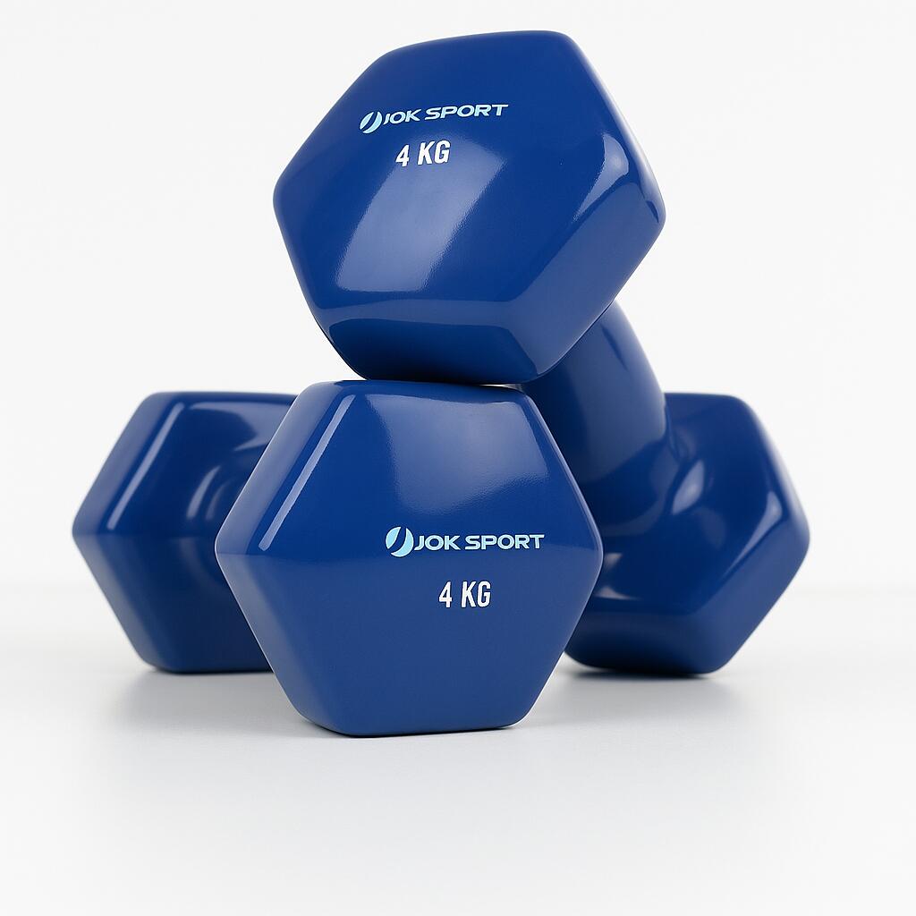 Par de halteres de cor 4kg viok sport