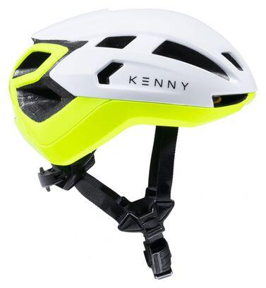 Kenny Furtif Casco Strada Bianco/Giallo — MIPS Fidlock