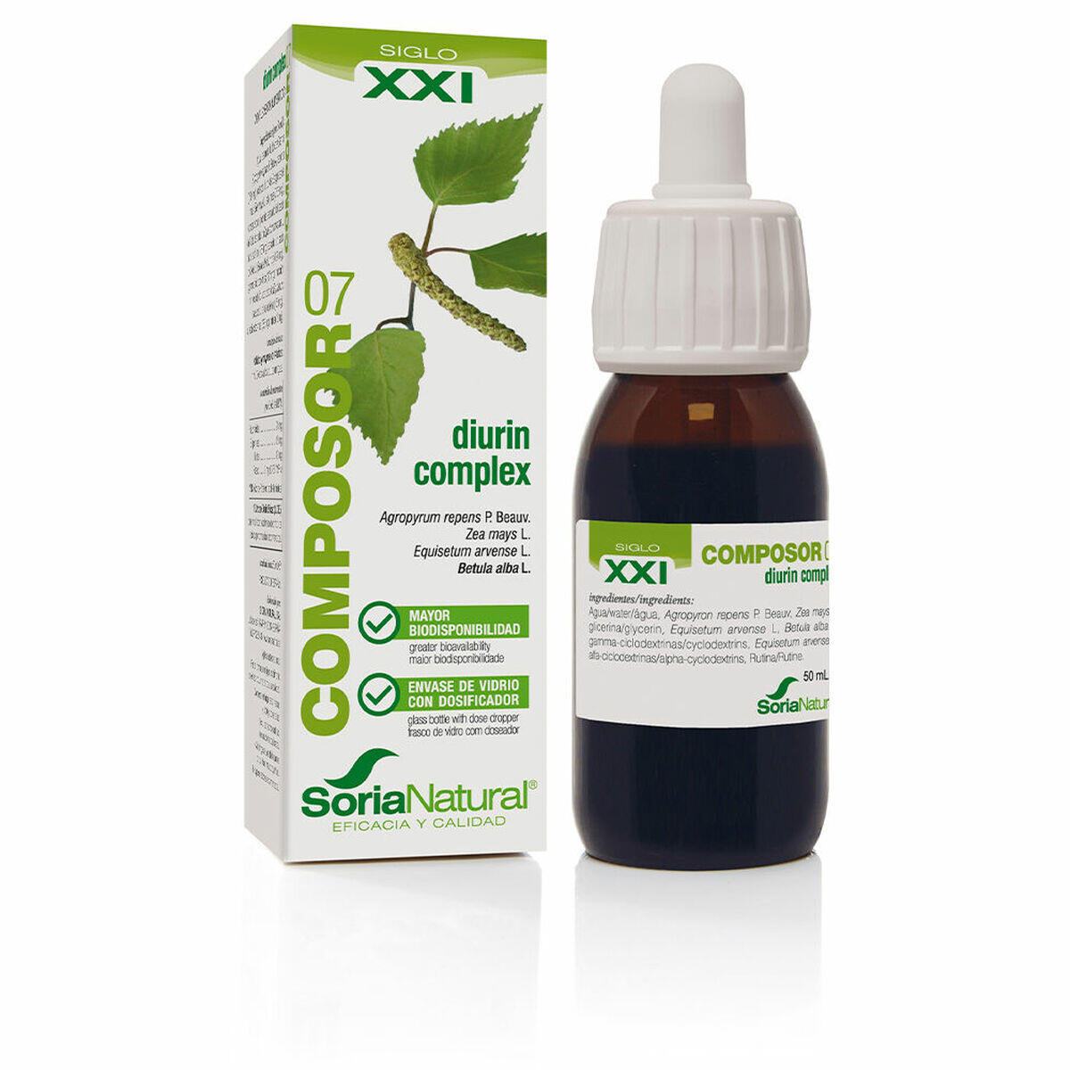 Complemento Alimenticio Soria Natural Composor 07 Diurin Complex 1/1