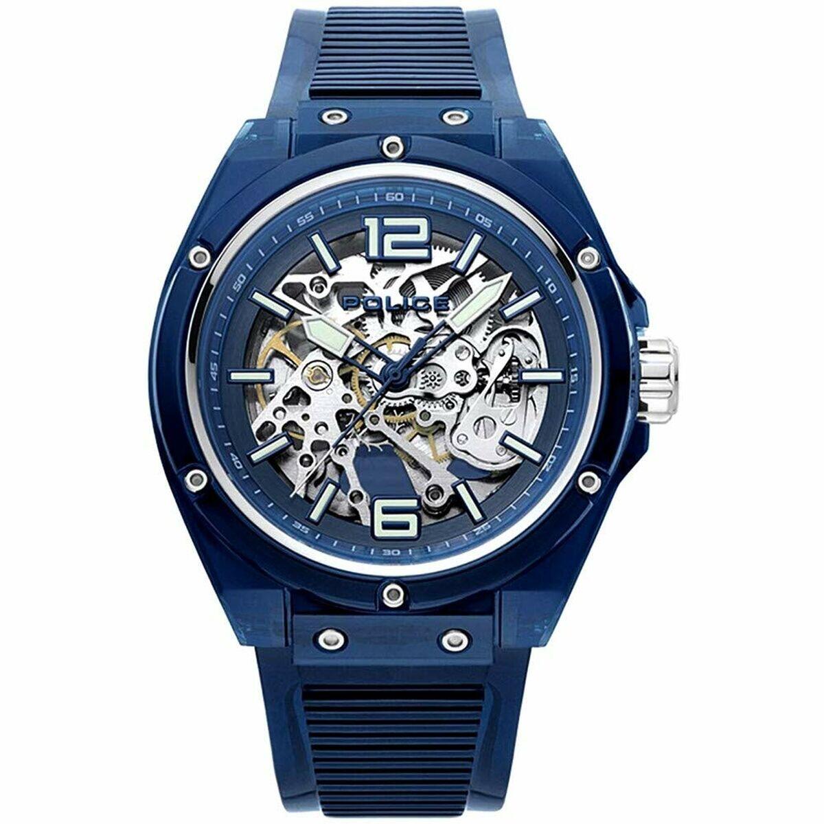 Relógio masculino police pl15924jpbl-48p