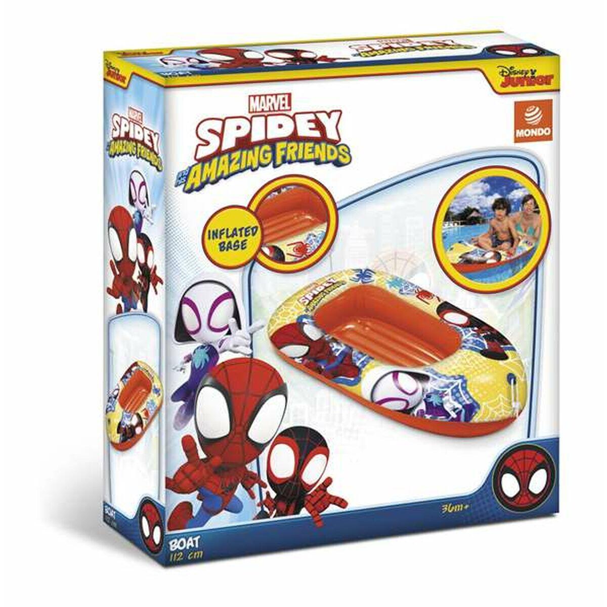 SPIDEY AND HIS AMAZING FRIENDS Opblaasbaar matras Spidey + 3 jaar