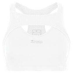 Brassière Shock Absorber X Champion Crop Top Evo Blanc
