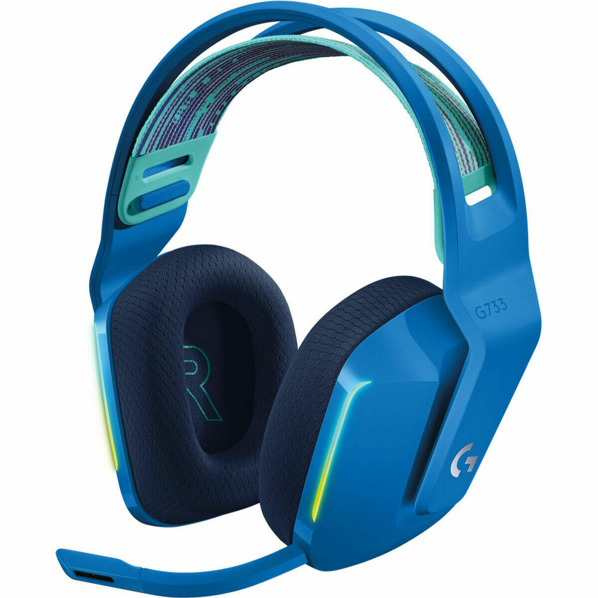 Auriculares com microfone logitech g733 wireless headset