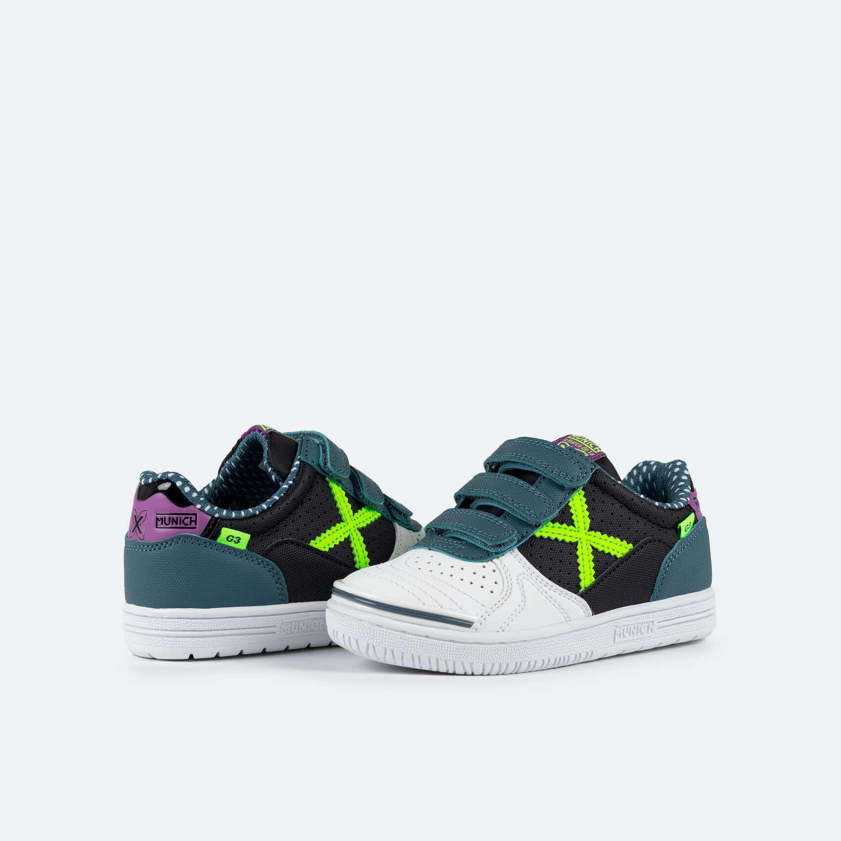 Chaussures de futsal Munich modèle 1514434 pour unisexe enfants 2/5