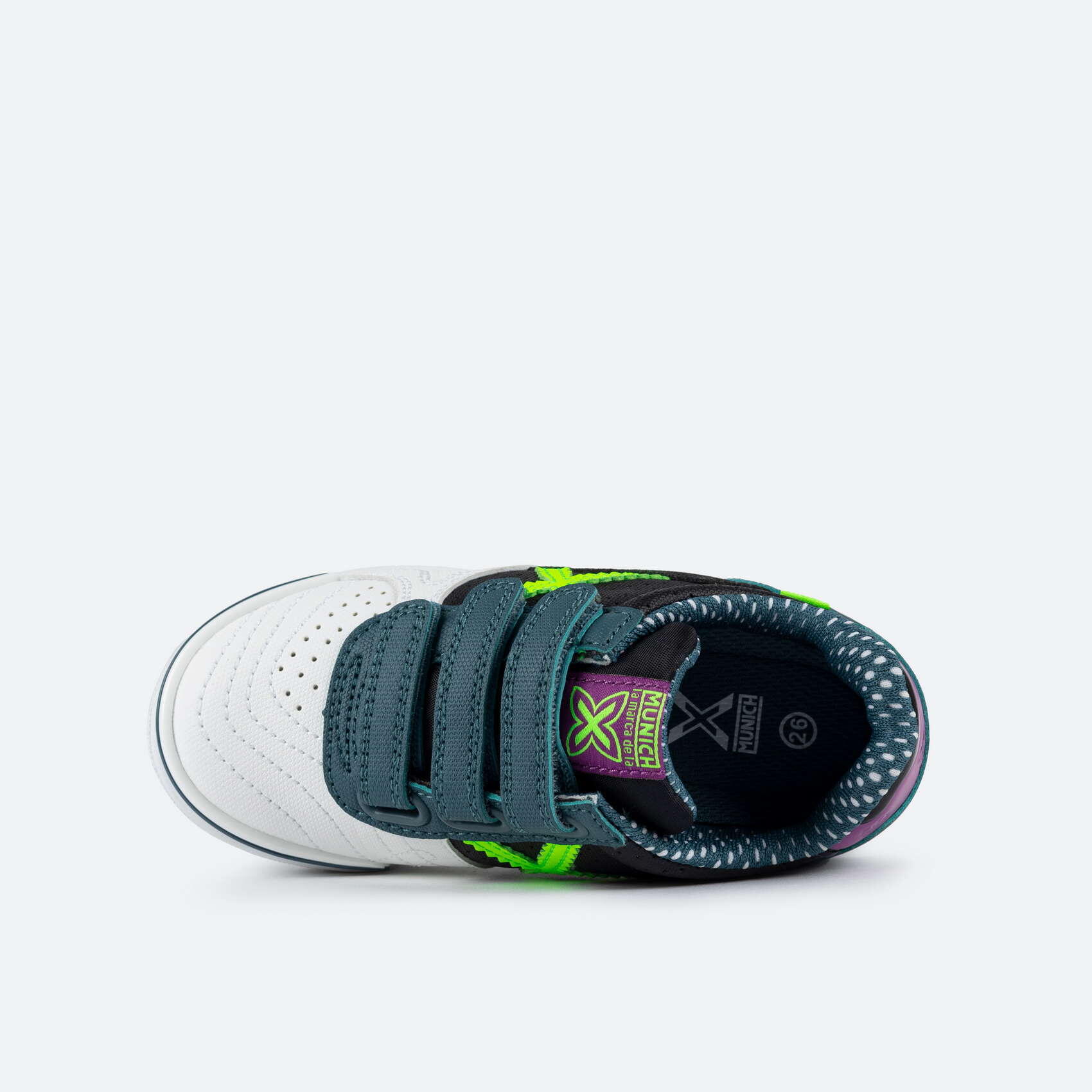 Chaussures de futsal Munich modèle 1514434 pour unisexe enfants 4/5