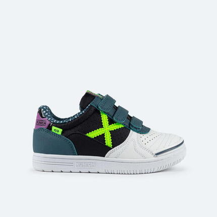 Zapatilla de fútbol sala MUNICH G3 Kid VCO para niño/a negro