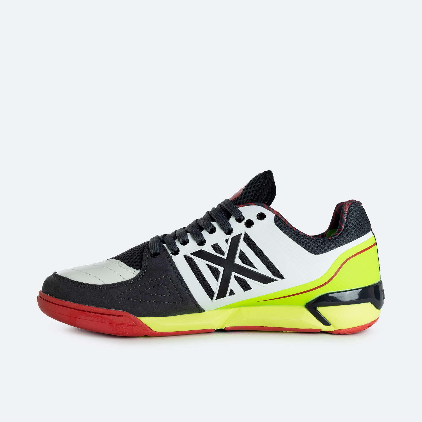 Zapatilla de fútbol sala MUNICH Prisma blanco 3/5