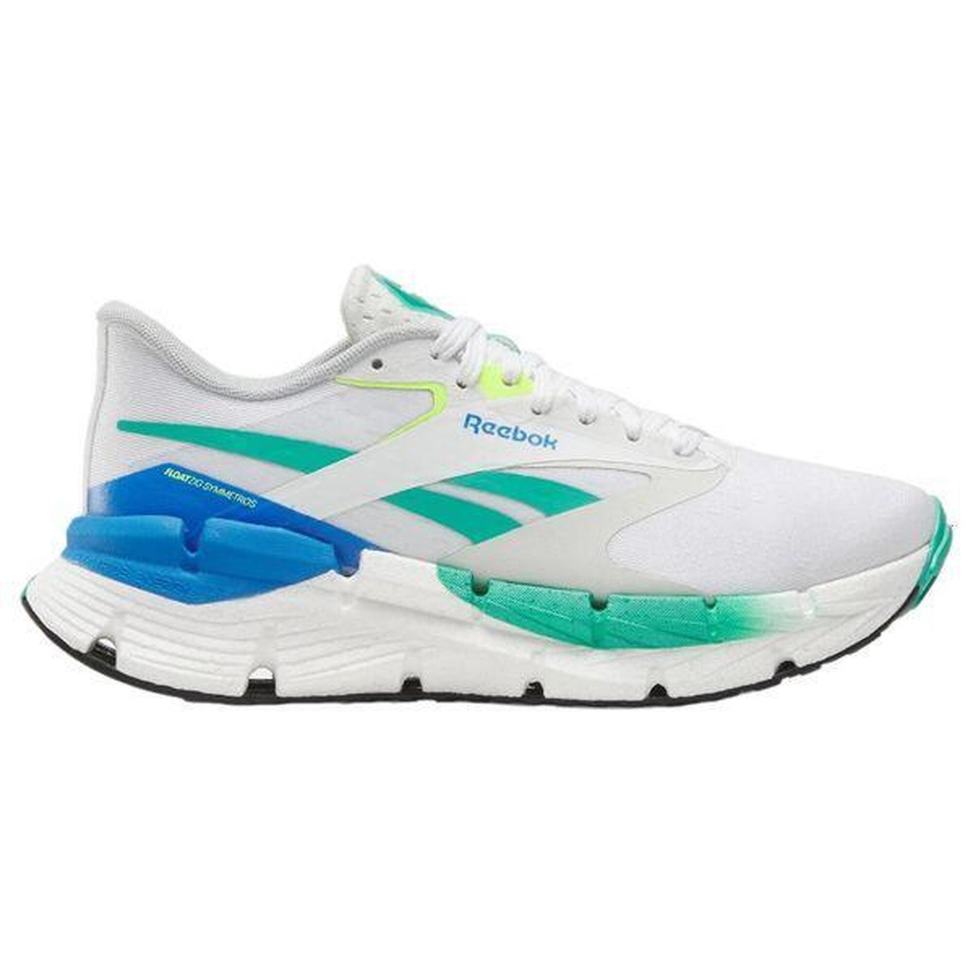 Reebok - Chaussures Running Reebok Floatzig Symmetros Blanc/vert/bleu Femme - Chaussures De Sport - Blanc|bleu|vert - 38 - Decathlon