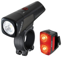 KIT D'ÉCLAIRAGE VÉLO SURPUISSANT AVANT / ARRIÈRE BUSTER 800 / BUSTER RL 150