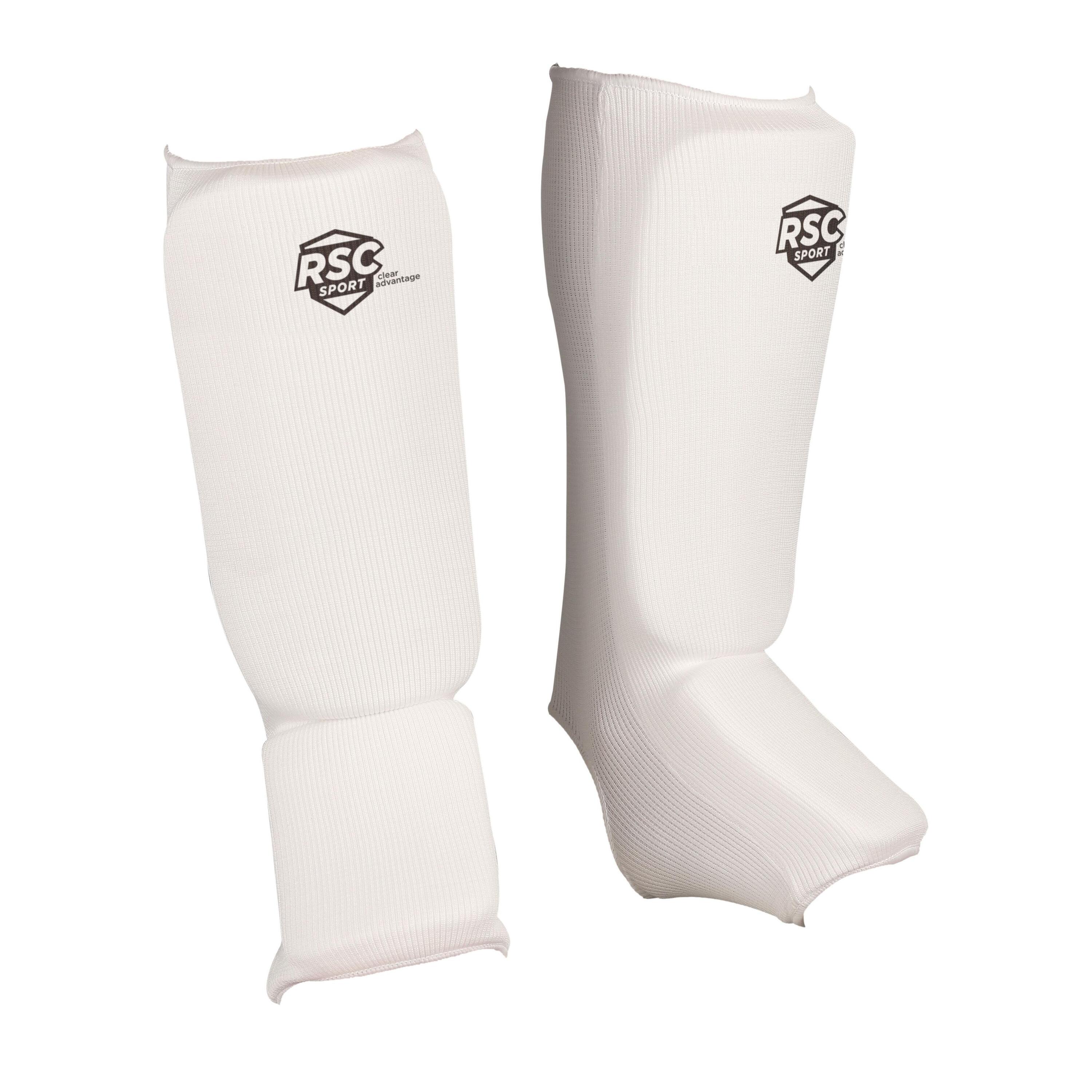 Protège-Tibias en Coton RSC Blanc 3/3