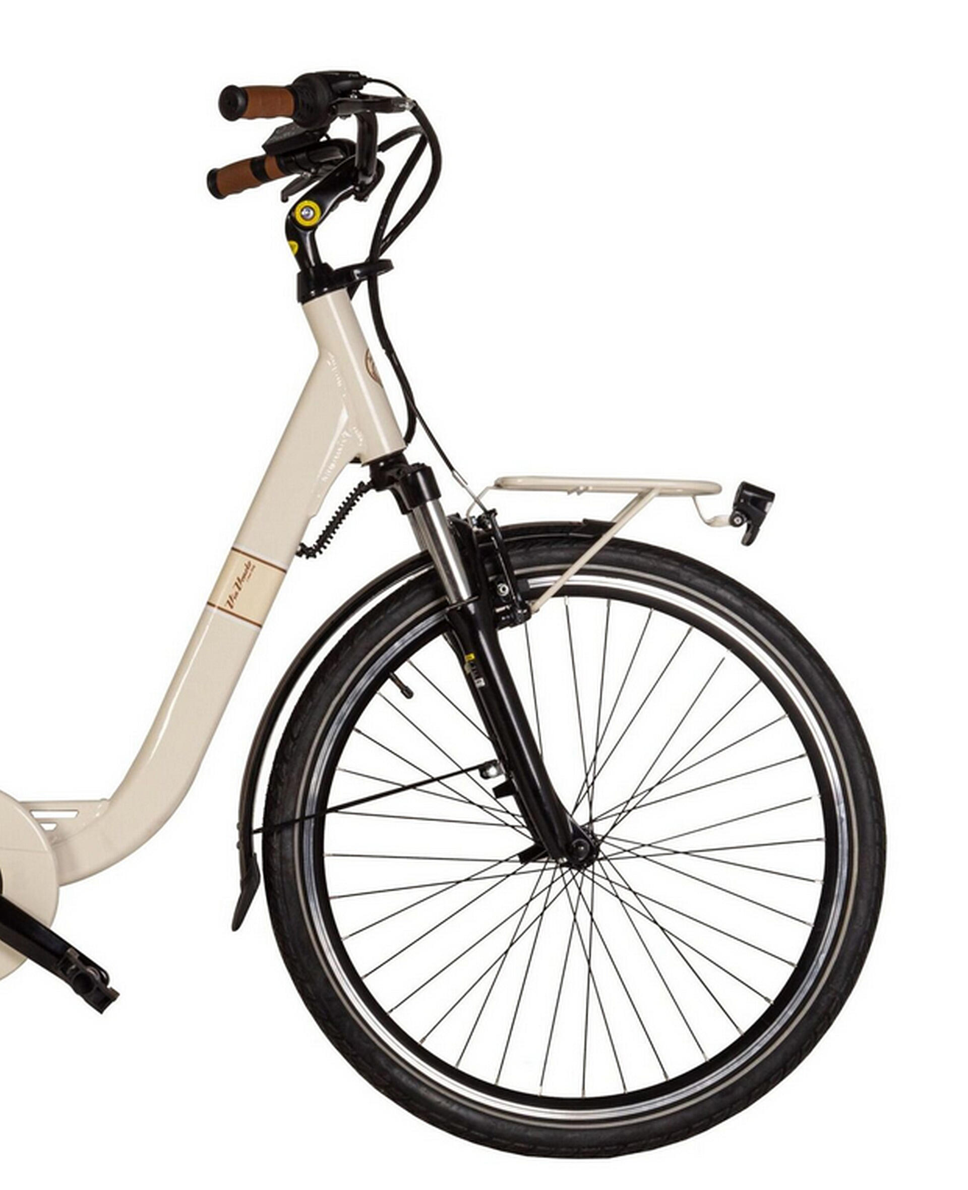 Elektro-Citybike MONOTUBO CLASSIC Lady 28 Zoll, beige 2/3