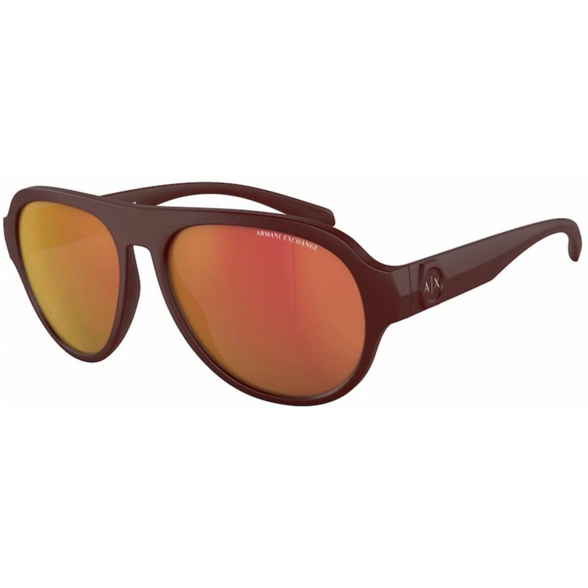 Óculos escuros masculinos armani exchange ax4126su-82746q degradadas