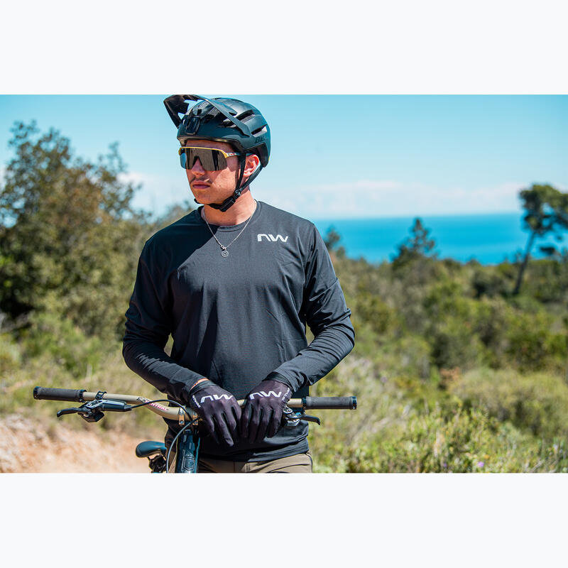 Koszulka rowerowa mtb gravel NORTHWAVE Xtrail Jersey LS czarny