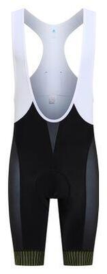 Odlo performance corse bib broek - zwart/beige