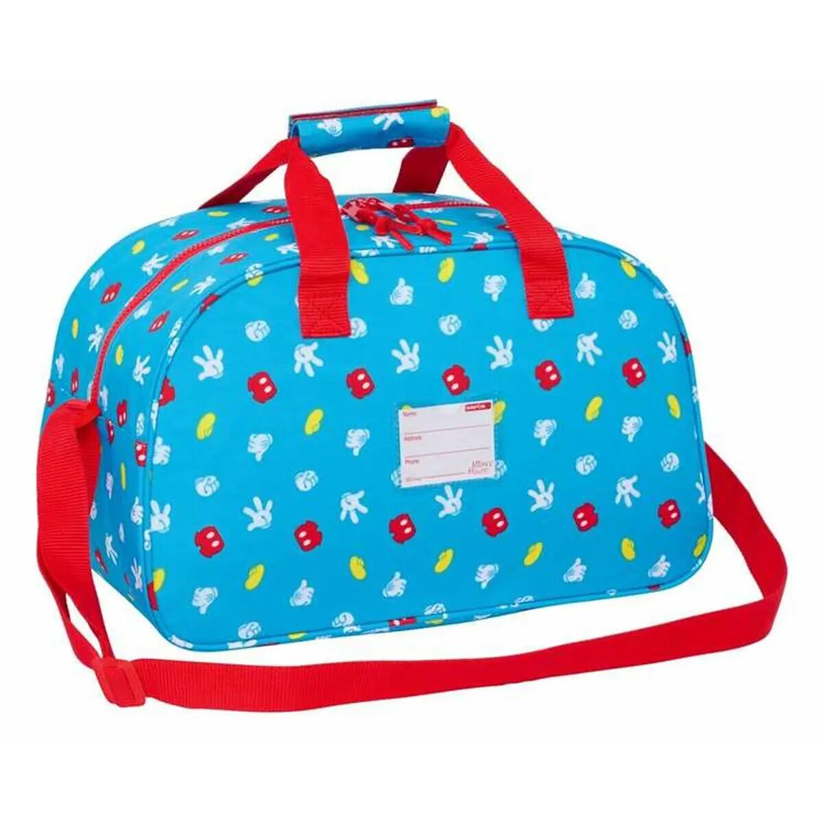 Sac de sport Mickey Mouse Fantastic Bleu 2/3
