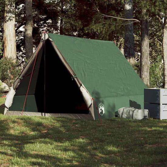 Vidaxl A-Frame Zelt für 2 Personen - Wasserdicht Grün