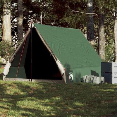 Vidaxl A-Frame Zelt für 2 Personen - Wasserdicht Grün