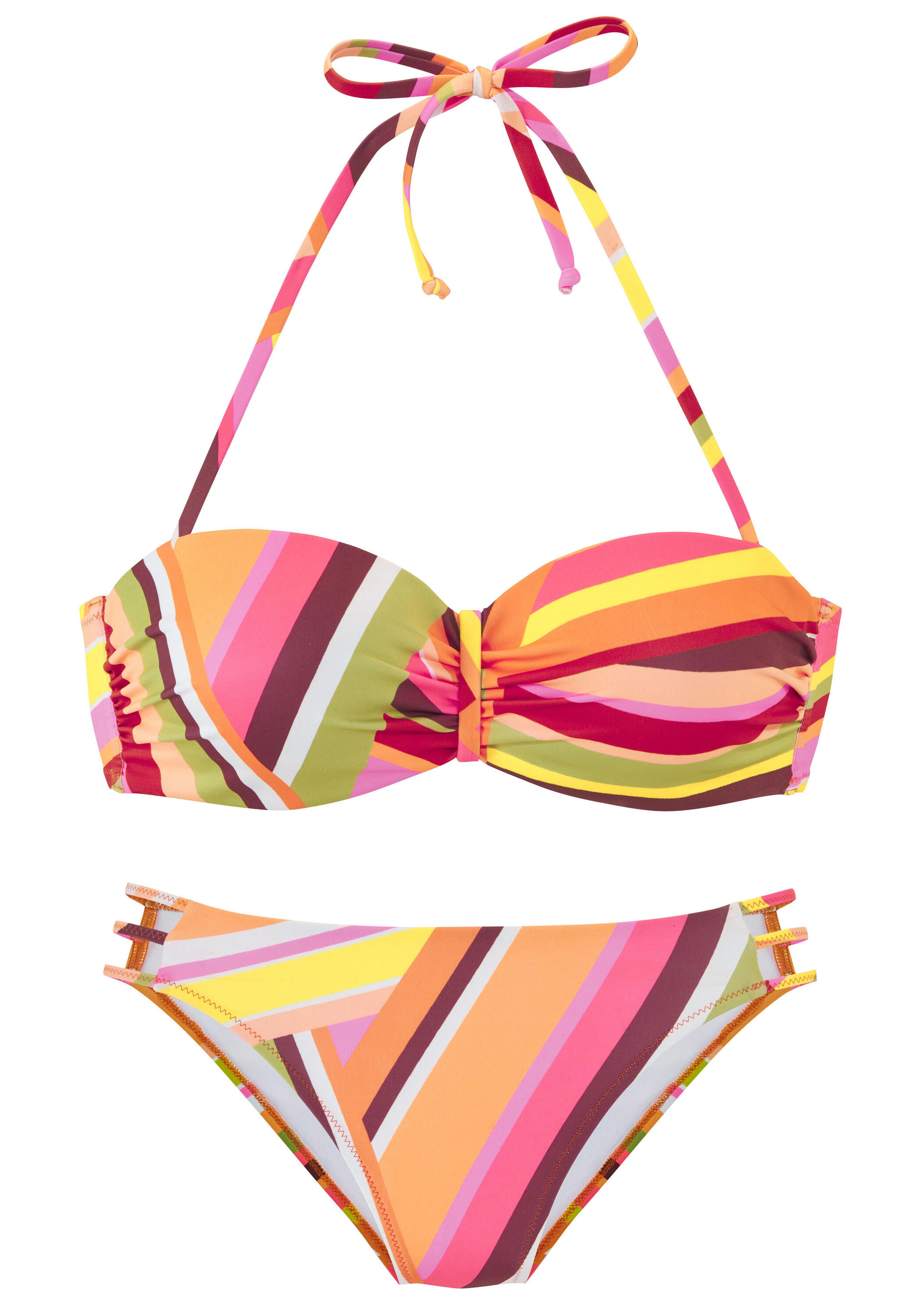 Damen Bügel-Bandeau-Bikini 2/5