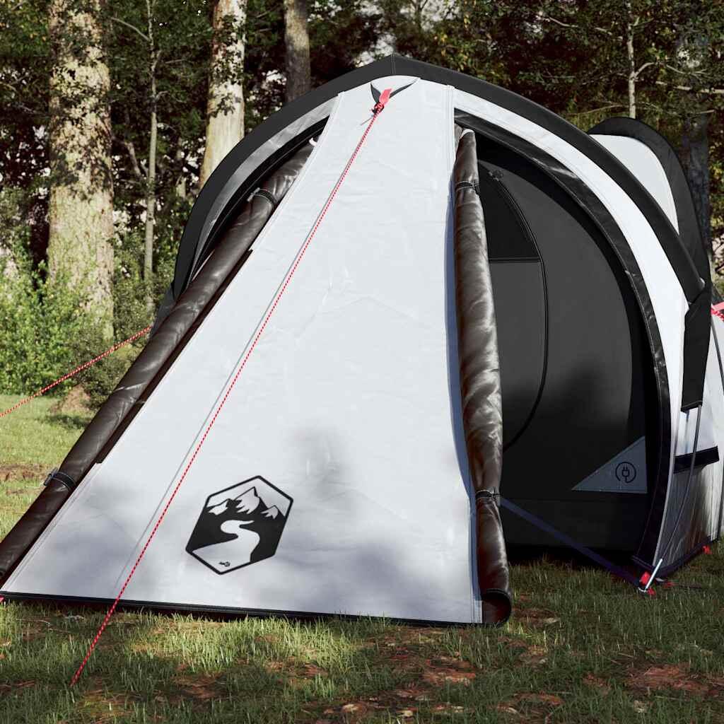 Vidaxl - Vidaxl Tente Dôme 2 Personnes - Imperméable Et Occultante Blanche - Tente - Blanc - 2 Places - Decathlon